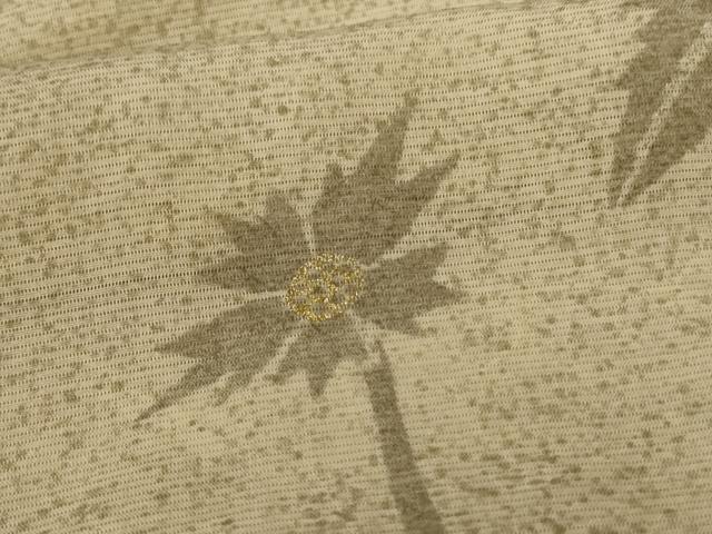 平和屋着物*夏物 訪問着 絽 草花文 金彩 高島屋扱い 正絹 逸品 AABG3864jd