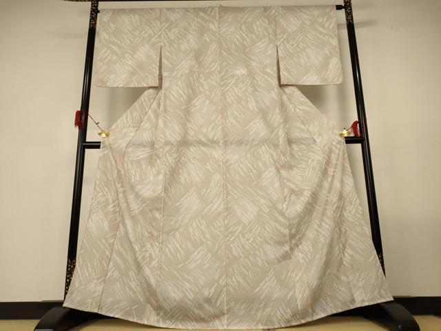 平和屋着物*夏物 小紋 絽 霞文 暈し染め 洗える着物 AABG3888jd
