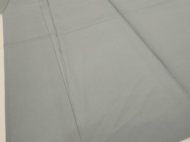 平和屋着物*夏物 色無地 絽 灰青色 正絹 逸品 AABG3893jd