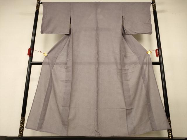 平和屋着物*夏物 江戸小紋 変わり絽 鮫小紋柄 正絹 逸品 AABG3901jd