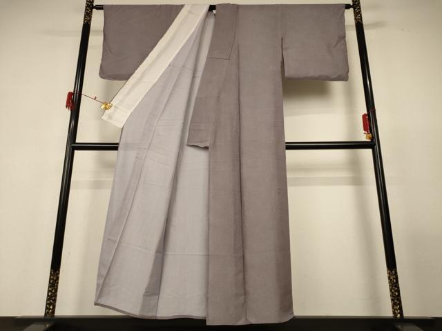 平和屋着物*夏物 江戸小紋 変わり絽 鮫小紋柄 正絹 逸品 AABG3901jd