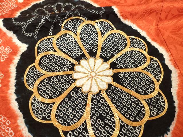 平和屋着物●豪華振袖 駒刺繍 絞り 舞花文 正絹 逸品 AABG4056ck