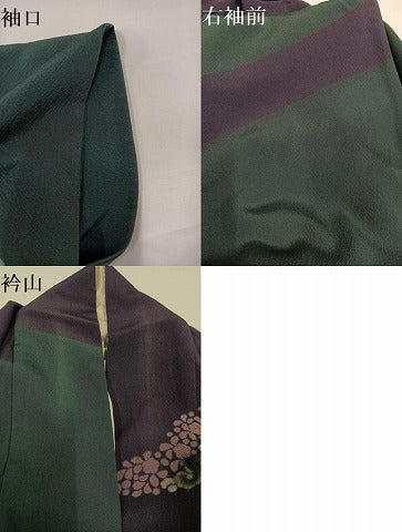 平和屋着物●訪問着 辻が花 金彩 正絹 逸品 AABG4108ph