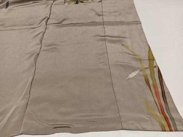 平和屋着物●高橋礼子 訪問着 想染 薄文 鬼しぼ縮緬 仮絵羽 正絹 逸品 未使用 AABG4113ph