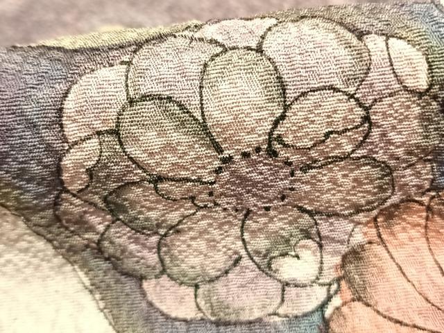 平和屋着物●訪問着 作家物 辻が花 暈し染め 正絹 逸品 未使用 AABG4305fy