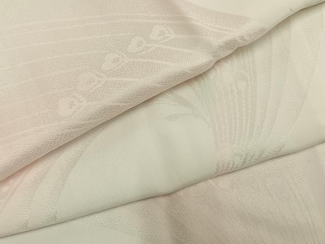 平和屋着物●振袖用長襦袢 無双仕立て 孔雀羽地紋 暈し染め 洗える着物 AABG4341fy