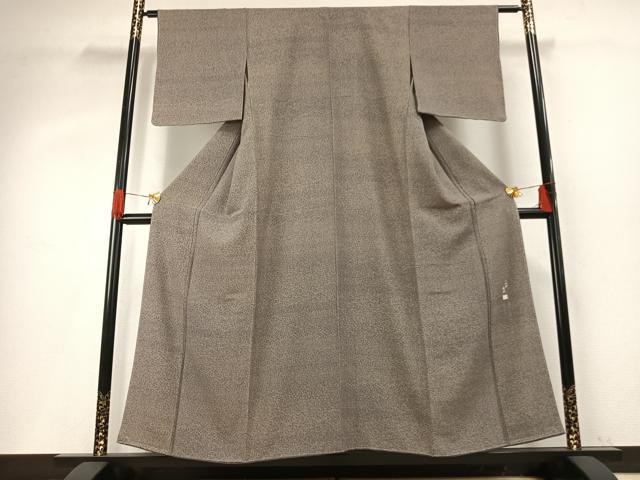 平和屋着物●小紋師 北原寿永 江戸小紋 吉祥文 さが美扱い 正絹 逸品 未使用 AABG4345fy