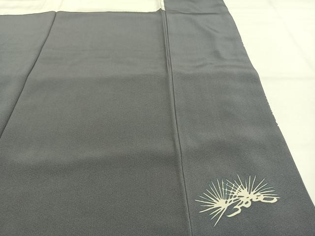 平和屋着物●二代栄一 訪問着 松 正絹 逸品 未使用 AABG4355fy