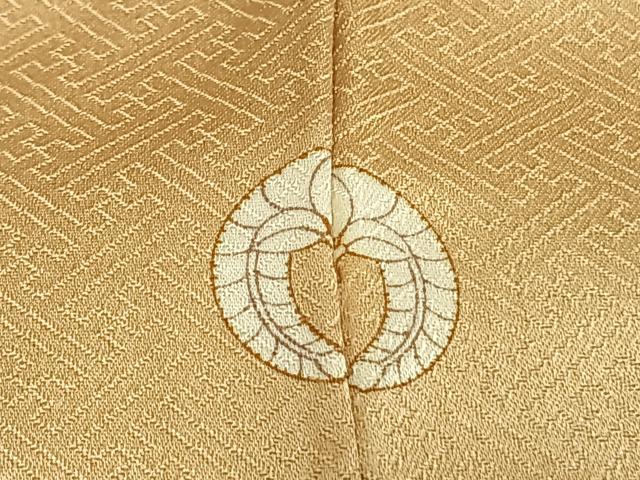 平和屋着物●豪華色留袖 駒刺繍 地紙花文 暈し染め 金銀彩 正絹 逸品 AABG4377fy