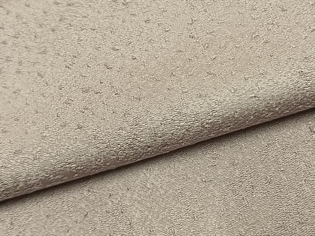 平和屋着物●上質な色無地 霞地紋 鴇鼠色 正絹 逸品 未使用 AABG4409fy
