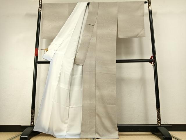 平和屋着物●小紋 流水文 さんび謹製 洗える着物 AABG4427fy