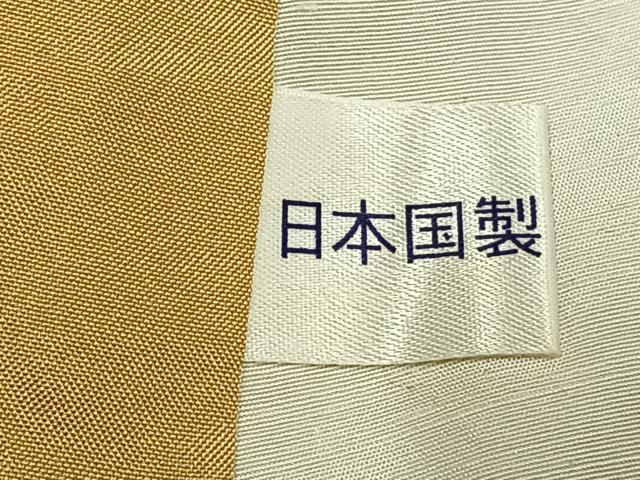 平和屋着物●結城紬 100亀甲 よろけ縞 正絹 逸品 AABG4443fy