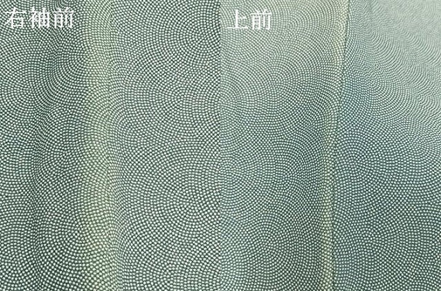 平和屋着物●江戸小紋 鮫小紋柄 さが美扱い 正絹 逸品 AABG4474fy