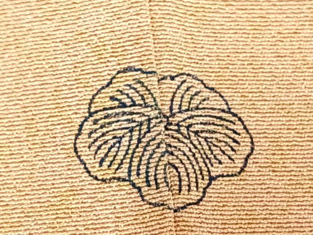 平和屋着物●訪問着 友禅 駒刺繍 道長花文 金彩 正絹 逸品 AABG4492fy