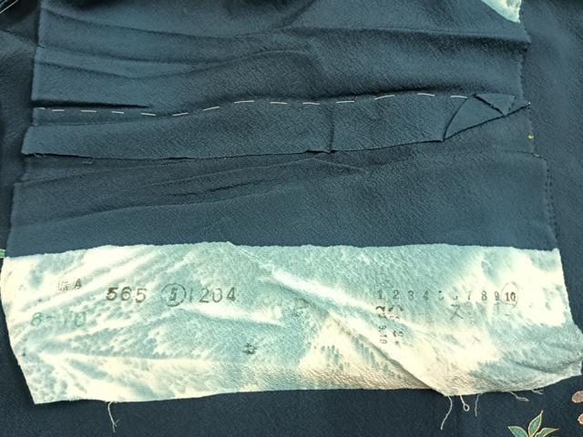 平和屋着物●豪華振袖 駒刺繍 束ね熨斗花文 金彩 上代43万5千円 仮絵羽 逸品 未使用 AABJ3140ck