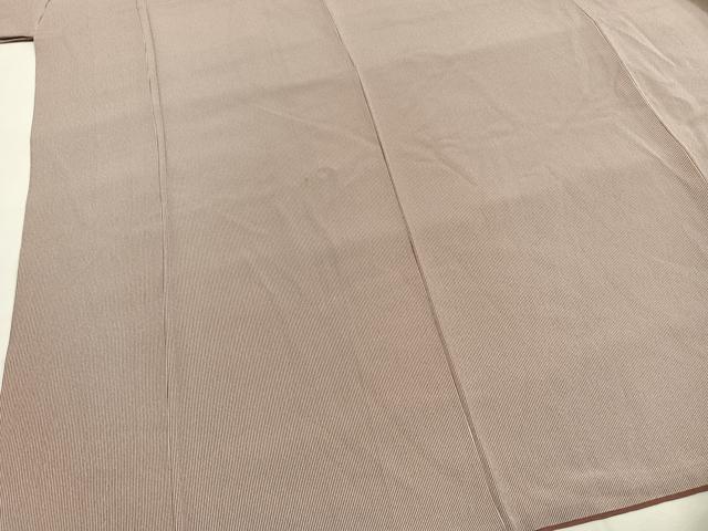 平和屋着物●伝統工芸師 服部光擴 江戸小紋 万筋 紫色×白色 正絹 逸品 AABG4516fy