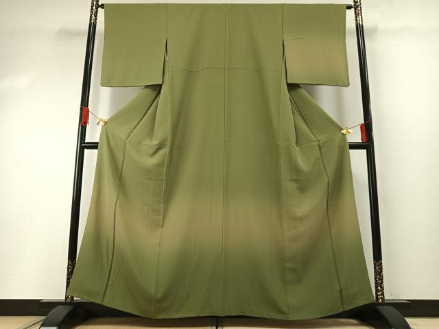 平和屋着物●訪問着 霞文 正絹 逸品 AABG4596fy