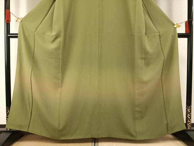 平和屋着物●訪問着 霞文 正絹 逸品 AABG4596fy