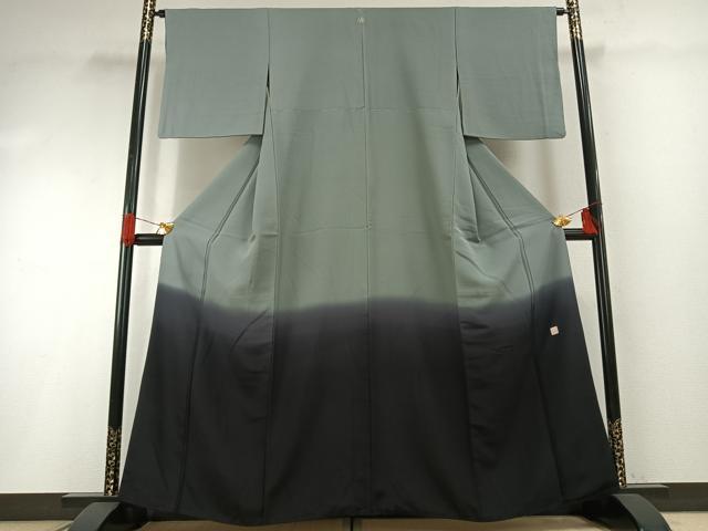 平和屋着物●訪問着 作家物 霞文 暈し染め 正絹 逸品 AABG4625fy