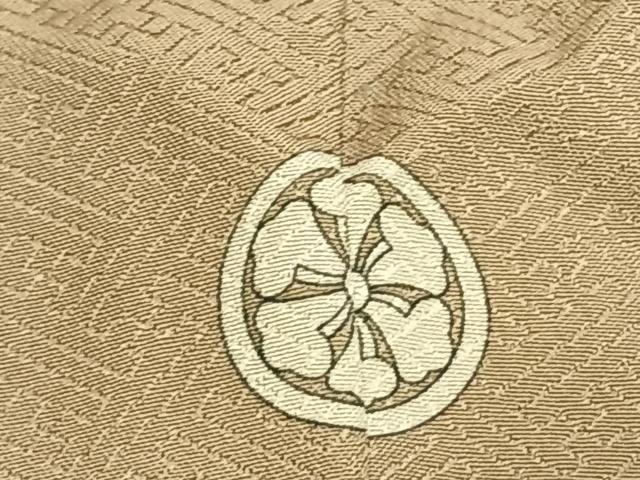 平和屋着物●豪華色留袖 友禅 駒刺繍 熨斗花文 金彩 正絹 逸品 AABG4746fy