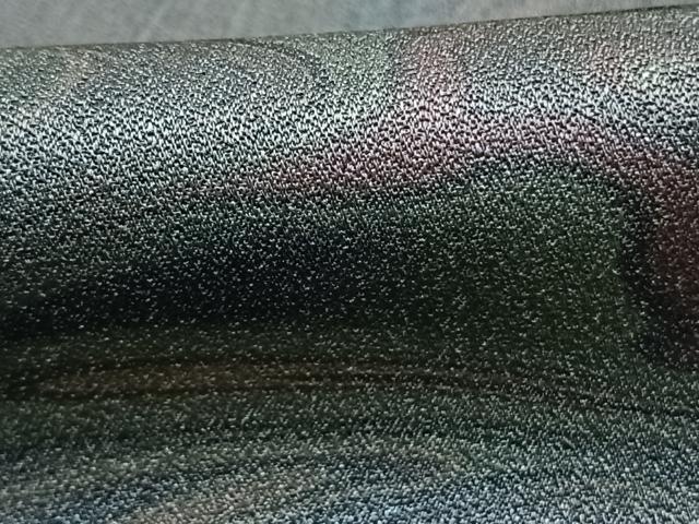 平和屋着物●上質な小紋 墨流し文様 正絹 逸品 未使用 AABG4748fy