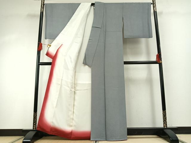 平和屋着物●江戸小紋 鮫小紋柄 正絹 逸品 AABG4749fy