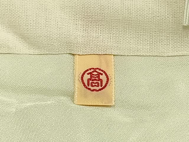 平和屋着物●長襦袢 単衣 絵馬 お守り 金彩 高島屋扱い 正絹 逸品 AABG4775fy