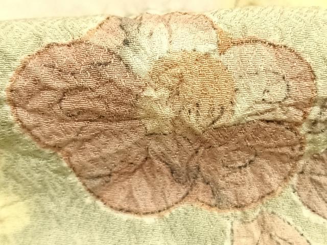 平和屋着物●訪問着 絞り 辻が花 暈し染め 正絹 逸品 AABG4800fy