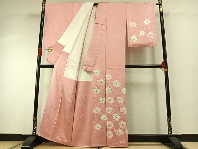 平和屋着物●訪問着 作家物 絞り 辻が花 正絹 逸品 未使用 AABG4818fy