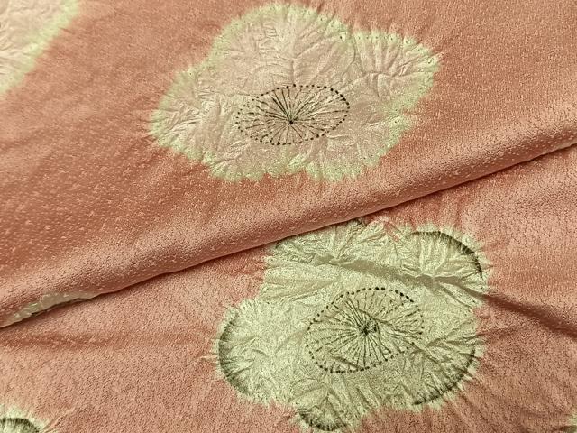 平和屋着物●訪問着 作家物 絞り 辻が花 正絹 逸品 未使用 AABG4818fy
