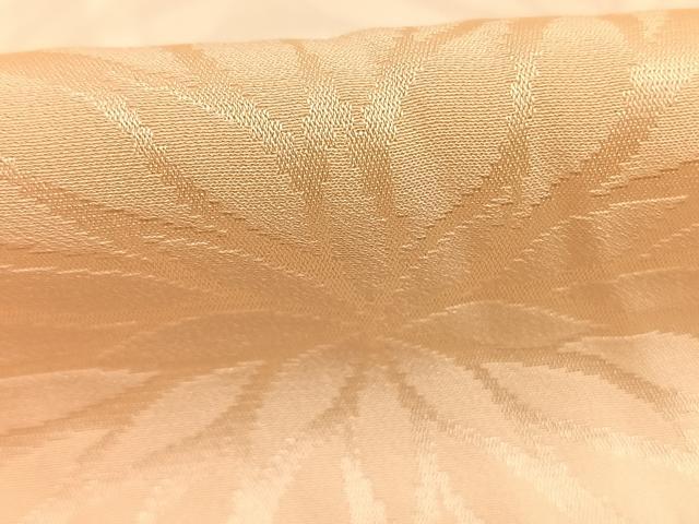 平和屋着物●振袖用長襦袢 無双仕立て 花尽くし地紋 暈し染め 正絹 逸品 AABG4824fy