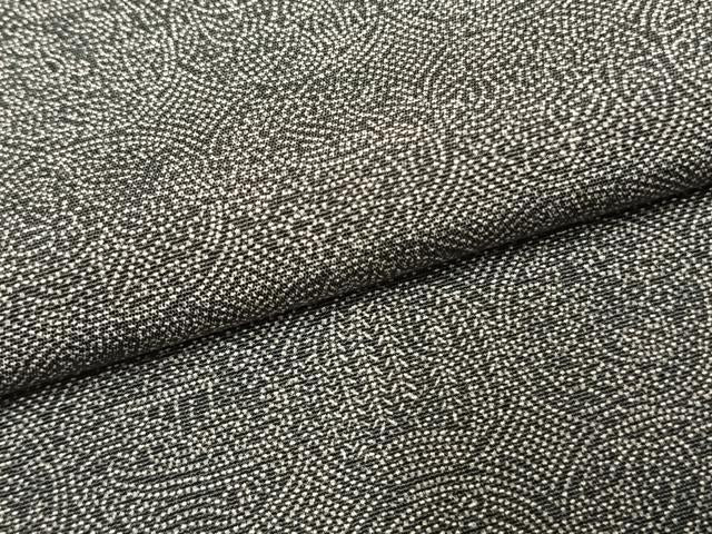 平和屋着物●江戸小紋 花丸文 正絹 逸品 AABG4832fy