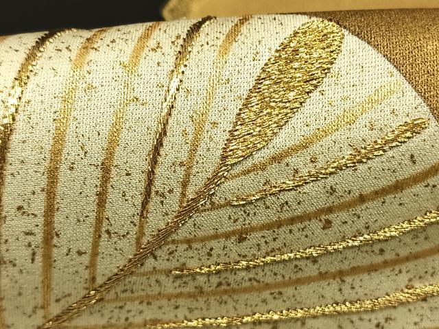 平和屋着物●ジャパンオートクチュール 渡辺雪三郎 訪問着 松 金糸 金彩 正絹 逸品 未使用 AABG4838fy