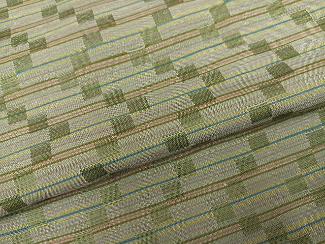 平和屋着物●菅原工房 菅原結作 漢方染紬 正絹 逸品 AABG4867ph