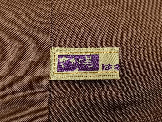 平和屋着物●上質な紬 幾何学文様 さが美扱い 正絹 逸品 AABG4883ph