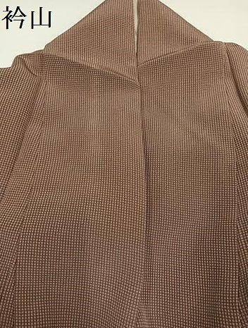 平和屋着物●江戸小紋 角通し 正絹 逸品 AABG4888ph