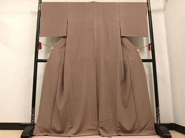 平和屋着物●江戸小紋 角通し 正絹 逸品 AABG4888ph