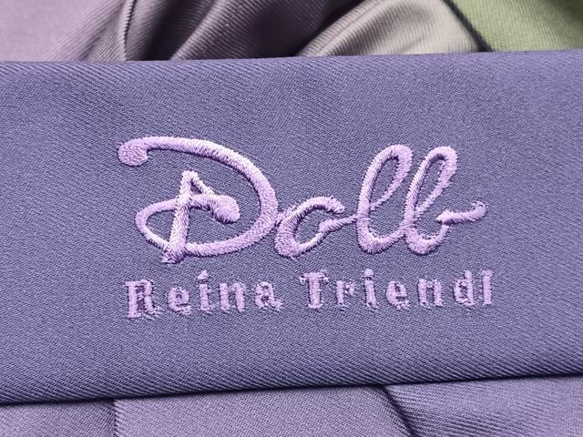 平和屋着物●モデル・トリンドル玲奈 Doll 女性 行灯袴 刺繍 舞桜文 金糸 洗える着物 未使用 AABG4897ph