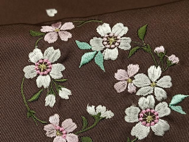 平和屋着物●女性 行灯袴 舞桜文 洗える着物 AABG4905ph
