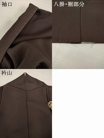 平和屋着物●江戸友禅 小倉貞右 訪問着 駒刺繍 花丸文 金彩 正絹 逸品 AABG4984ck