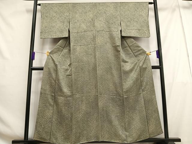 平和屋着物■上質な小紋 芝文 正絹 逸品 AABG5016oa