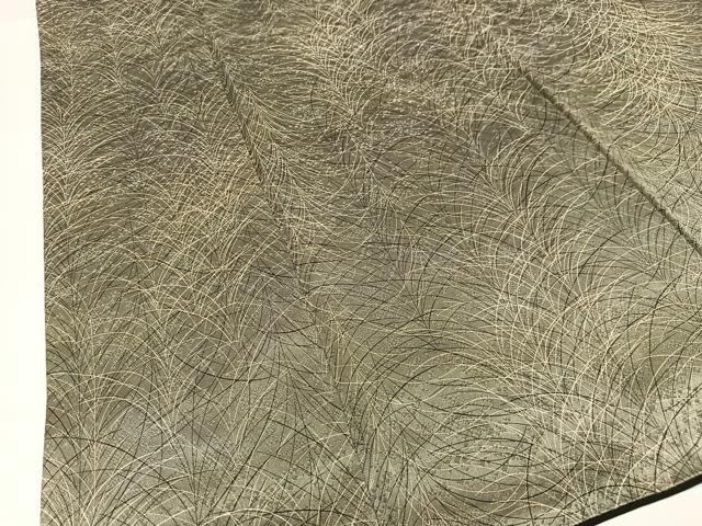 平和屋着物■上質な小紋 芝文 正絹 逸品 AABG5016oa