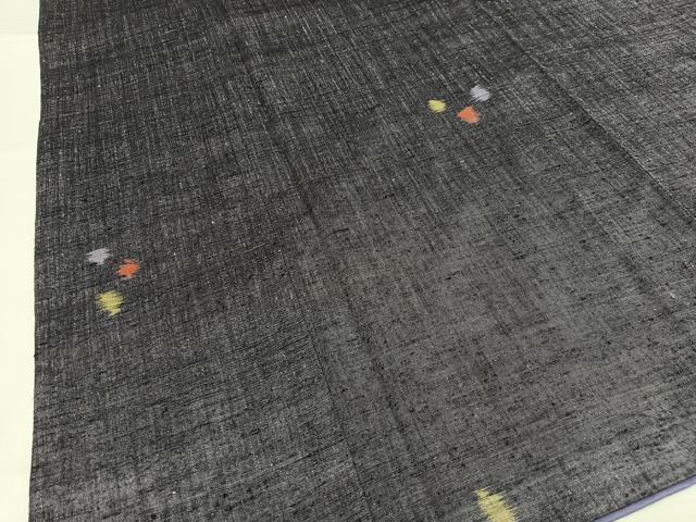 平和屋着物■上質な紬 あられ文 正絹 逸品 AABG5062oa