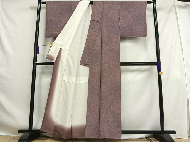 平和屋着物■上質な小紋 霞文 正絹 逸品 AABG5143oa