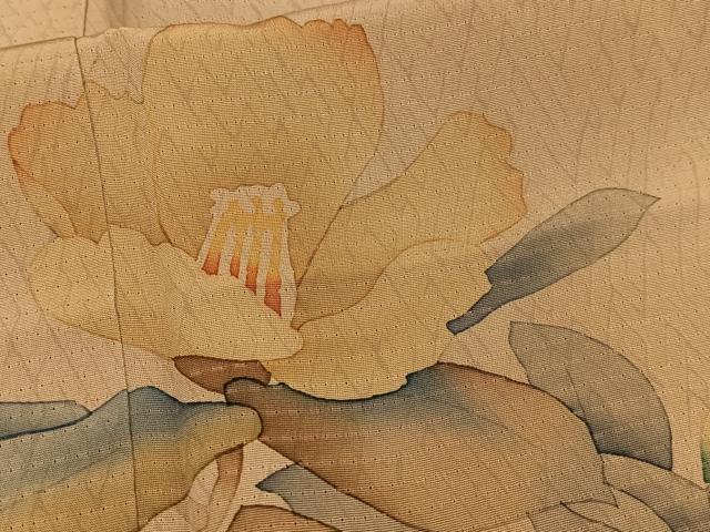 平和屋着物■色留訪問着 枝花文 正絹 逸品 AABG5188oa