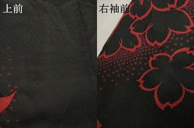 平和屋着物●訪問着 駒刺繍 舞花文 金彩 正絹 逸品 AABG5203ck