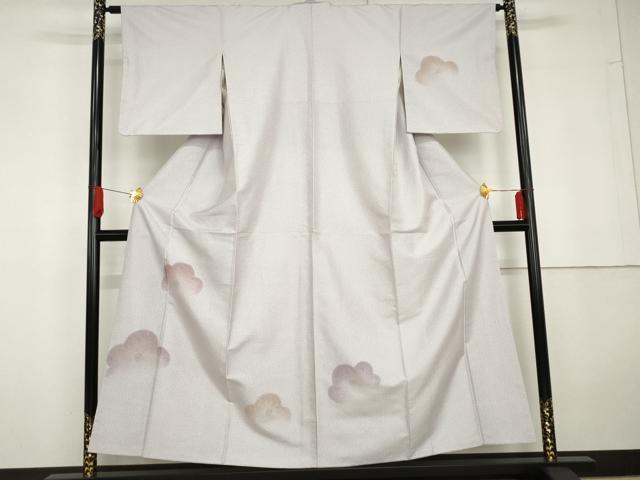 平和屋着物●本場大島紬 染大島 訪問着 椿 正絹 逸品 AABG5285cs