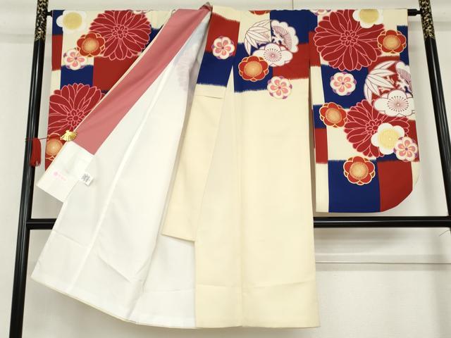 平和屋着物●平祐奈 小振袖 二尺袖 松竹梅文 金彩 AABG5355cs
