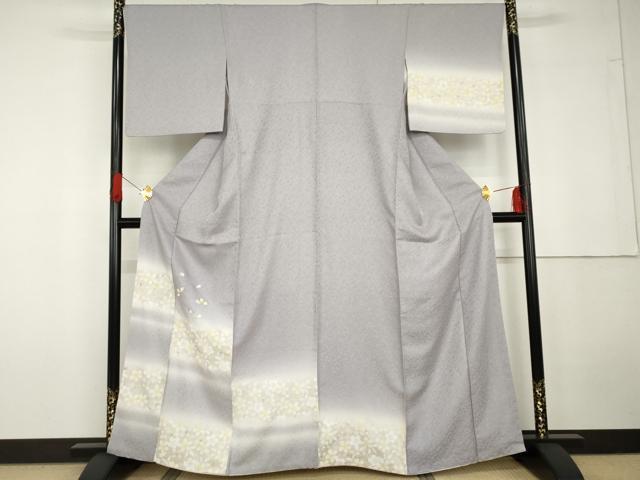 平和屋着物●訪問着 桜 暈し染め 金彩 正絹 逸品 AABG5388cs