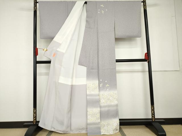 平和屋着物●訪問着 桜 暈し染め 金彩 正絹 逸品 AABG5388cs